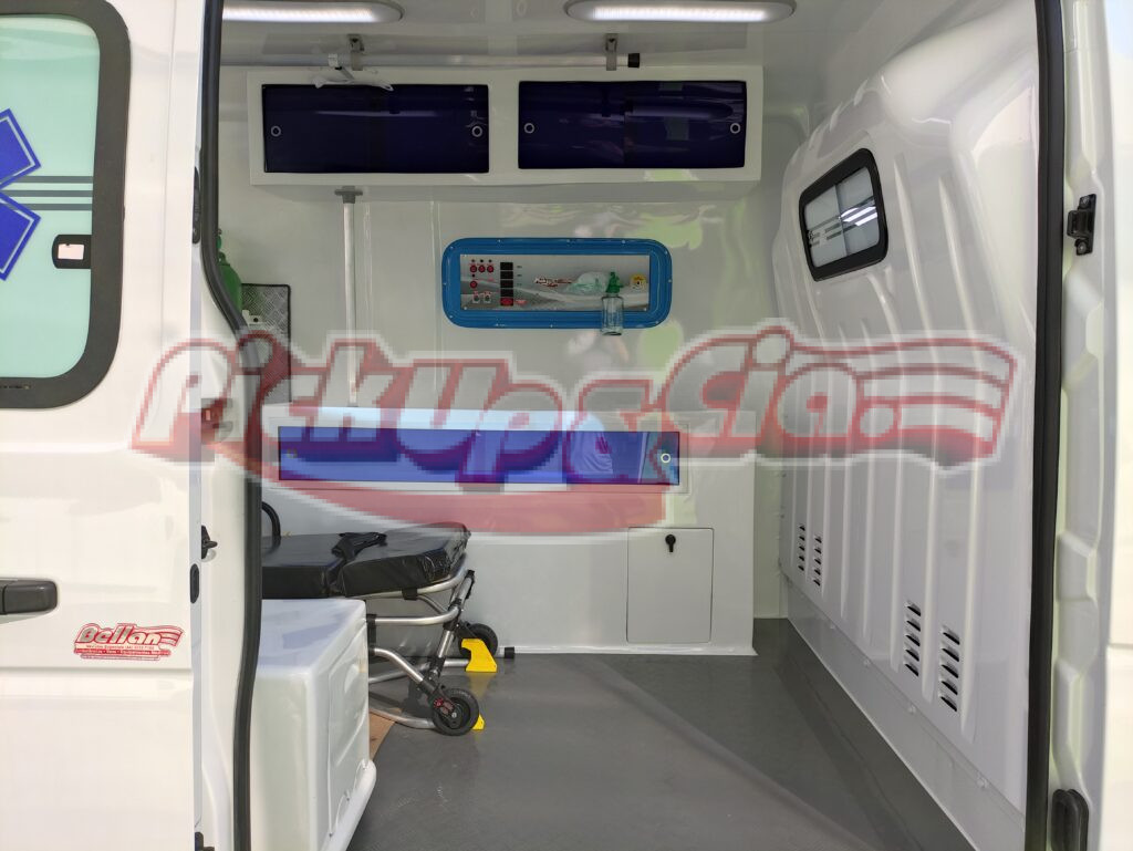 Interior da Ambulância